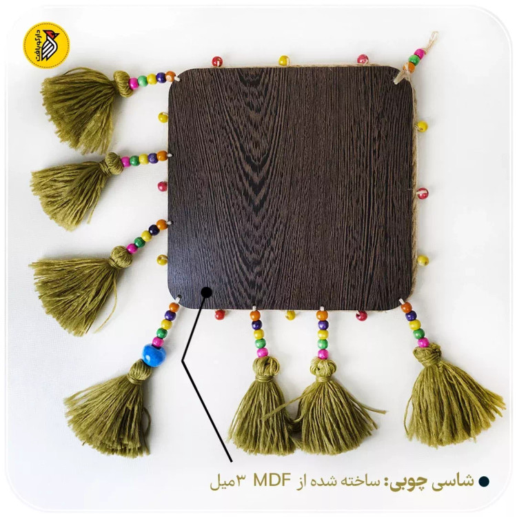 آینه دیوارکوب ناهید منگوله دار