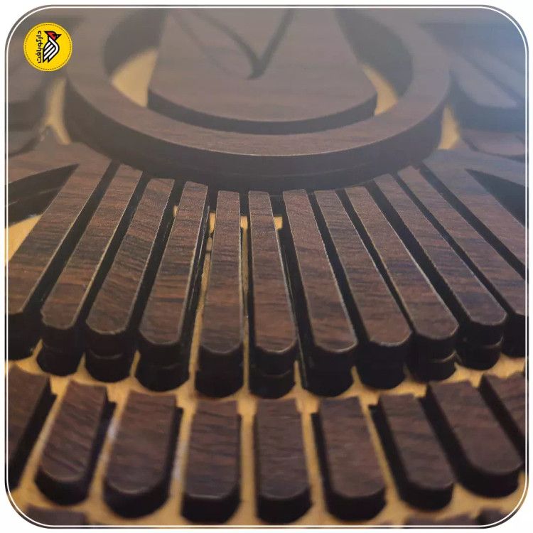 تابلو دکوراتیو چوبی فروهر برجسته