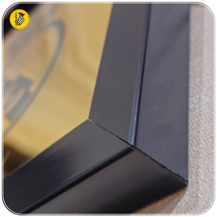 تابلو دکوراتیو طلایی لوگو رئال مادرید