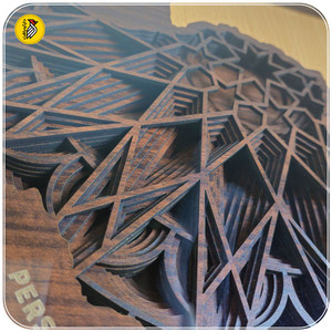 تابلو دکوراتیو چوبی نقشه ایران