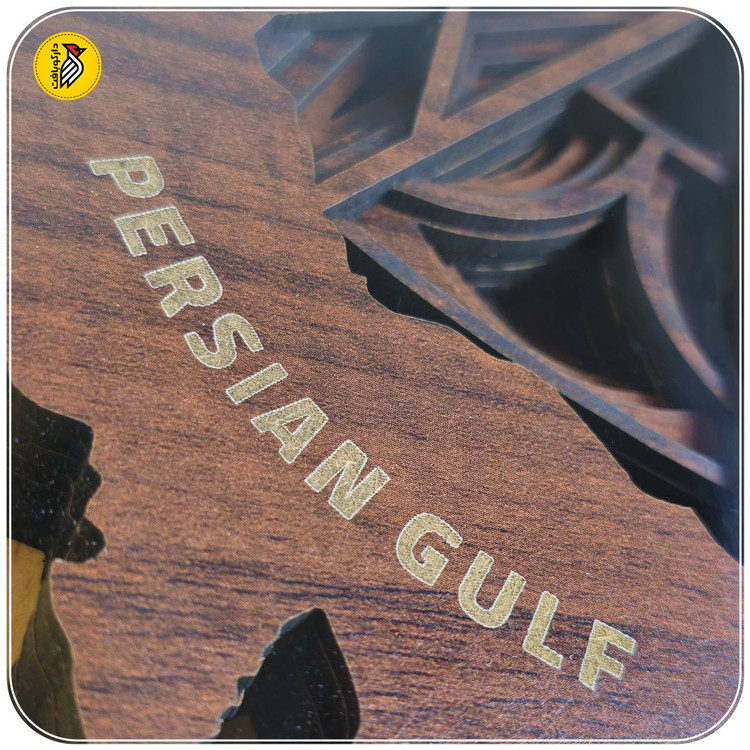 تابلو دکوراتیو چوبی نقشه ایران