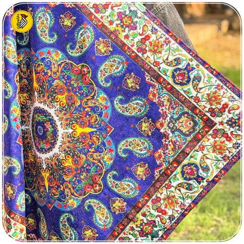 رومیزی مخمل سنتی