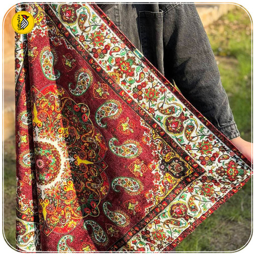 رومیزی مخمل سنتی