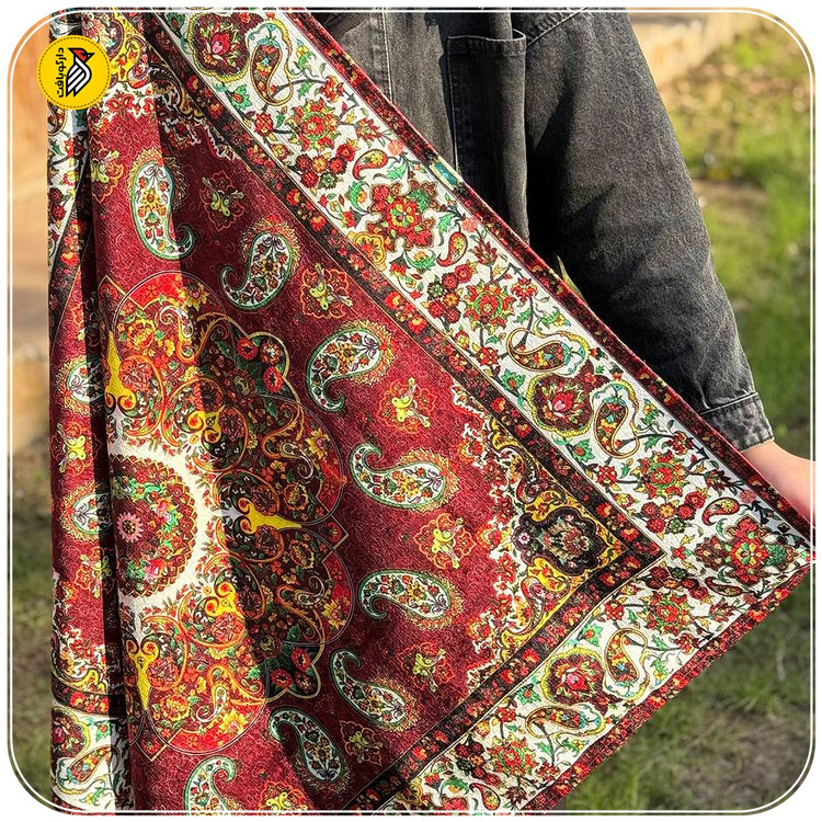 رومیزی مخمل سنتی