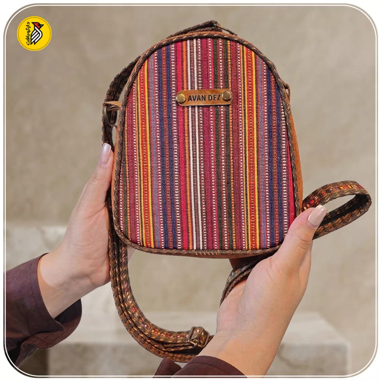 کیف رودوشی ماهور پارچه پنبه ای